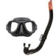 Tusa Mask Snorkel Set UM210 + SP121 Panthes BK