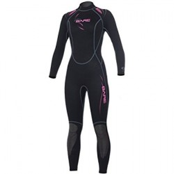 Bare Wetsuit 1mm Sport Full Suit Womens Pink BA-WET02