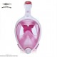 PIKOBELLO Full Face Mask Snorkel Anti-fog Pink (M)