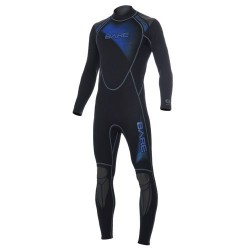 [BA-WET05] Bare Wetsuit 1mm Sport Full Suit Men Blue