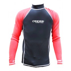 Wetsuit Thermo Force Cressi Long Sleeve 1mm Neoprene Men Red