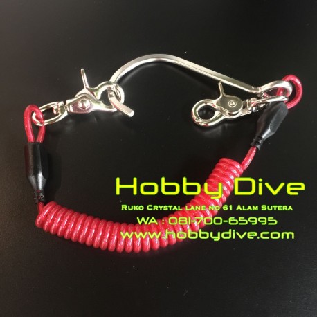 Hook Single Double Clip for Pairing Buddy Alat Selam Diving