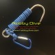 Hook Single Stainless Steel with Long Rope & Carabiner