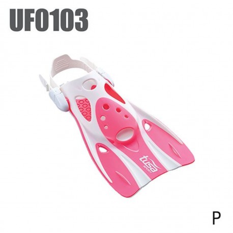 Tusa Sport Fins Snorkel Reef Tourer Pink UF0103-P