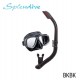 Tusa Splendive Adult Combo Mask + Snorkle UC-7519-BKBK