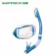 Tusa Mask + Snorkle Imprex 3-D Dry Combo UC-3325-FB