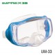 Tusa Mask + Snorkle Imprex 3-D Dry Combo UC-3325-FB