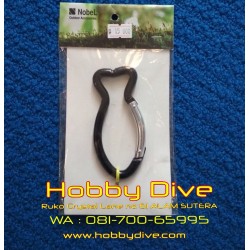 Nobel Carabiner Aluminium for outdoor activities P-039