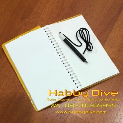 Underwater Notebook with Pen HD-018