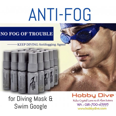 KEEP DIVING Defog Anti Fog For Swim Goggle Glass Lens Antifog HD-024