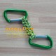 Nobel Clip Para Cord with double Carabiner P-046-GRE