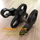 Meikon 1" Three Holes Ball Clamp HD-CP-04