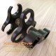 Meikon 1" Three Holes Butterfly Ball Clamp HD-CP-3