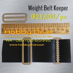 Stainless Steel Weight Belt Keeper Retainer 2' Diving HD-053