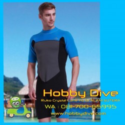 SBART Wetsuit Shorty Men Neoprene 2MM HD-SB27