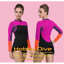 SBART Wetsuit Top 2MM Women Surfing Free Dive Women HD-SB24