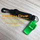 Emergency Whistle with Strap Diving Snorkelling HD-077