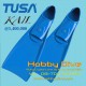 TUSA FF-16Z KAIL Full Foot Scuba Diving Water Sports Fins Blue