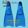 TUSA Fins Snorkel Sport Rubber Full Foot Blue UF-1202