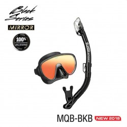 TUSA Serene Adult Combo (Mirror Lens) Mask + Snorkel UC-1625MQB