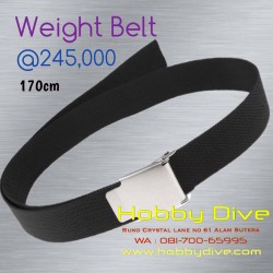 Weight Belt for Scuba Diving Freedive 170cm HD-087