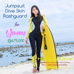 Hisea Jumpsuit Dive Skin Full Body Rash Guard Diving Snorkelling HD-103