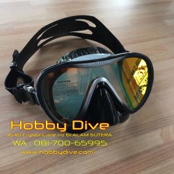 SCUBAPRO Dive Mask Synergy 2 Trufit Black Silver - Scuba Diving