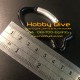 Fish Carabiner Aluminium 6cm Accessories HD-181