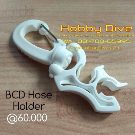 BCD Hose Holder with Rotates & Folds Clip Buckle Hook ACC-08