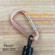 Lanyard Spiral with Carabiner HD-047