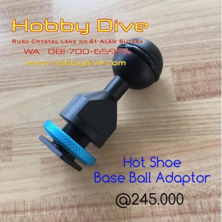Meikon Hot Shoe Base Ball Adaptor HD-BH-3