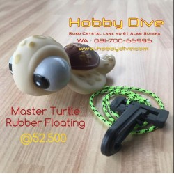 [HD-177] Master Turtle Rubber Diving Floating Toys With Rope