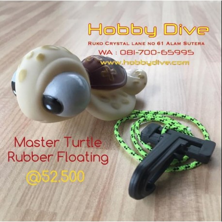  [HD-177] Master Turtle Rubber Diving Floating Toys With Rope