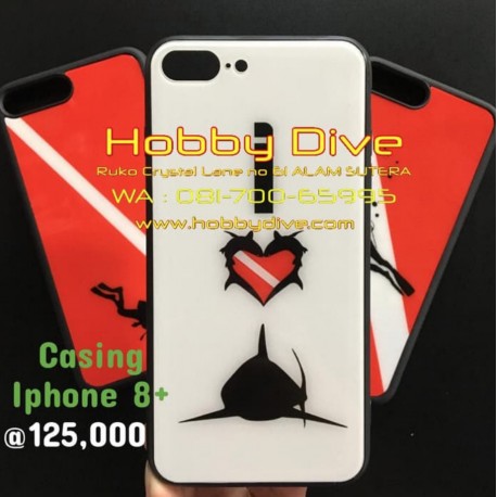 [HD-126] I Love Shark Casing HANDPHONE Diver Edition