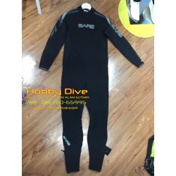 [BA-WET09] Bare Wetsuit 3mm Velocity Full Suit Men Black