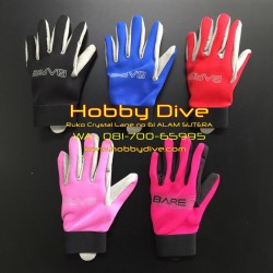 BARE 2MM TROPIC SPORT GLOVE AMARA RED GL-02