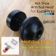 [HD-172] Bracket Hot Shoe Light Arm Ball Head for GoPro Aluminium