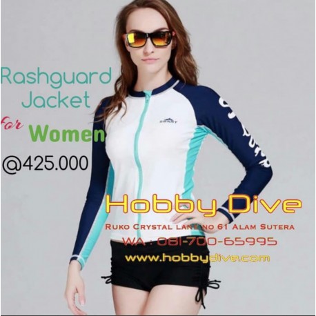 [HD-SB47] Sbart Rashguard Long Sleeve Jacket Women