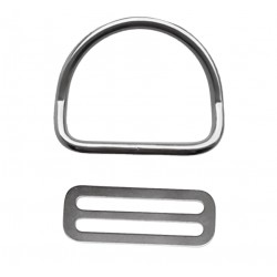 [HD-265] D Ring Belt Keeper Stainless Steel Diving Accessories