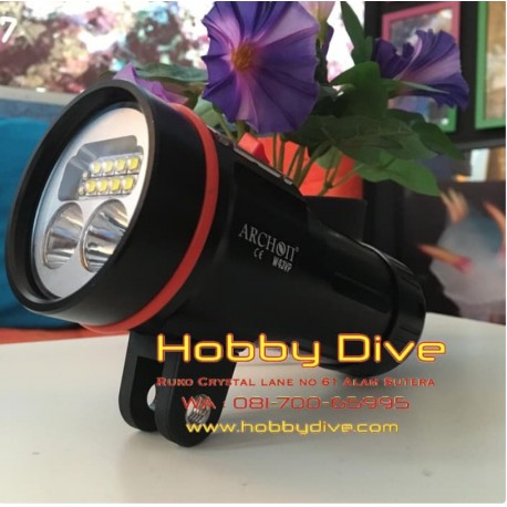 Archon Diving Light 5,200 lumens HD-W43VP