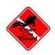 [HD-508] DIVING STICKER Waterproof Diver On Board Scuba Diving Accessories