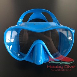 [AL-MK02] OPEN WATER Mask Silicon Single Lense Blue