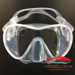 [AL-MK05] OPEN WATER Mask Silicon Single Lense Clear