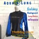 [AL-RG01] AQUA LUNG Galaxy Rashguard Long Sleeve Women Blue Scuba Diving