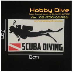 [P-133] Nobel Laminasi Sticker Diver