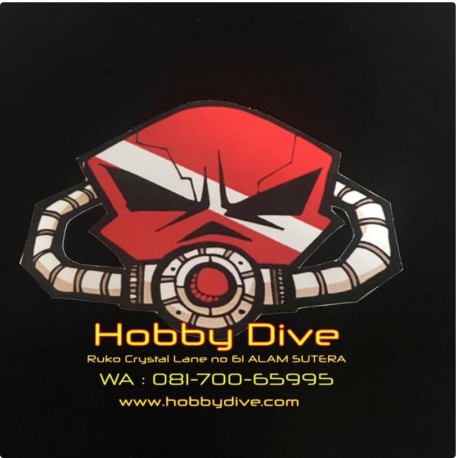 [HD-300] DIVING STICKER Waterproof I Love Diving Accessories