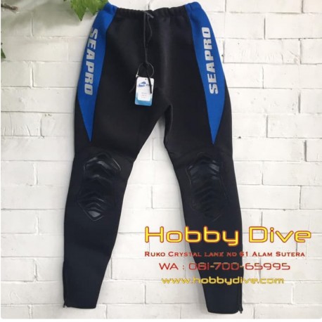 [MAWP5-G] Seapro 2mm Tropic Waterproof Long Pants Black MAWP5-G Scuba Diving