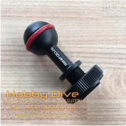 [HD-330] Hot Shoe 1" Ball Mount Head Adapter Underwater Housing Camera