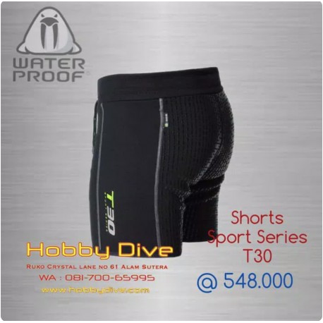 [WP-T30-M] Waterproof Shorts Sport Series For Men