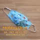 [HD-802 ] Masker Kain Shark Attack Blue + Slot Filter / Tissue Premium Quality